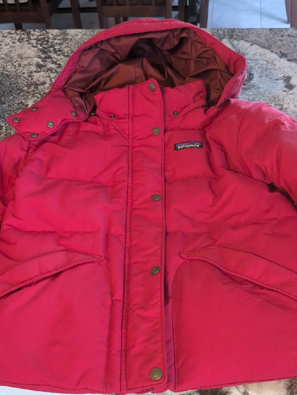 Patagonia Women's Hooded Puffer Jacket - Pink